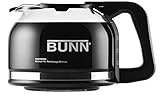 BUNN Pour-O-Matic 10-Cup Drip Free Carafe, Black