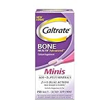 Caltrate 600+D3 Plus Minerals Calcium & Vitamin D3 Supplement (150-Count Mini Tablets, Pack of 3)