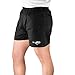 Pro Impact Rugby Shorts Training Professional Shorts with deep Pockets for men & women BLACK