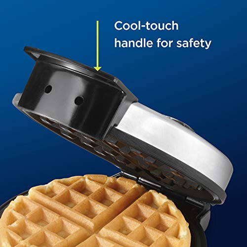Oster Belgian Waffle Maker with Adjustable Temperature Control, Non