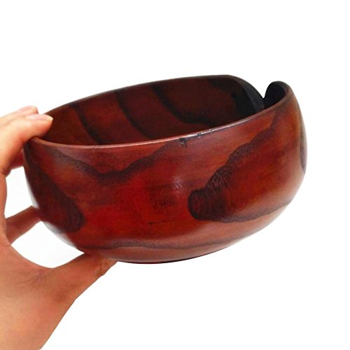 4 Wood+Yarn+Bowl+Knitting+Crochet