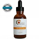 Best Vitamin C Serum with Vitamin E Oil for Face - Anti Aging Moisturizer with Hyaluronic Acid & Aloe - Anti Wrinkle Complex for Men & Women - Collagen Booster Serum - Topical Vitamin C for Skin Care