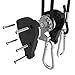 MAXBRHYDRO Game pad 2 Pack 10 ft Extension 2 Pair of 1/8 Inch Heavy Duty Adjustable Rope Clip Hanger (Black)