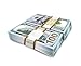 Top Treasures Prop Money Real Looking Copy 100s Full Print Stack - Total $10,000 for Movie, TV, Videos, Advertising & Novelty (100) Pretend Money