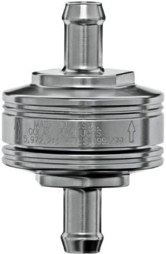 Golan Inc Peak Flow Super Mini Fuel Filter - 1/4in. Fittings 70-250G-A