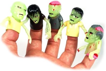 zombie finger puppets