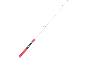 Alipis Ultra-Light Mini Ice Fishing Rod Fiberglass Winter Fishing Pole Lure for