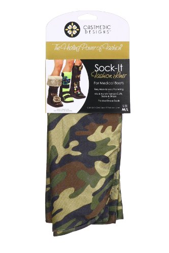 CastMedic Designs Sock-It, Camoflouge, Medium/Large