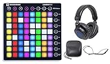 Novation LAUNCHPAD S MK2 MKII MIDI USB RGB Controller Pad + Headphones