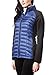 XPOSURZONE Women Mixed Media Down Soft Shell Fleece Jacket Lightweight Down Coat