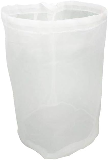 rebirthesame Household filter bag, 8 sizes of household nylon mesh filter bag net filter beer brewing filter tea fruit nut juice milk