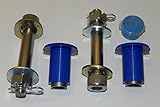 Clauss Studios Compatible with Peterbilt 378 379 Hood Hinge Pivot Bolt Kit Polyurethane Bushing Set