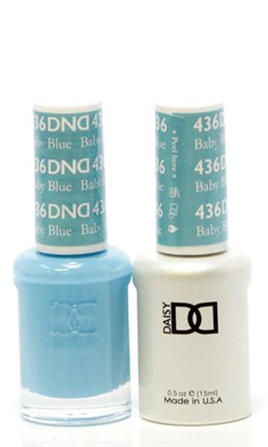 DNDDuo Gel (Gel & Matching Polish) Spring Set 436 - Baby Blue by DND Gel