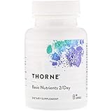 Thorne Research - Basic Nutrients 2 / Day - Complete Multivitamin / Mineral Formula - 60 Capsules