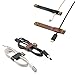 10 Pcs Leather Cable Straps Cable Tie Wraps Cord Management Holder Keeper Earphone Wrap Winder Wire Ties Cord Organizer for Work and Travel