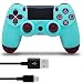 PS4 Controller MOVONE Wireless Controller for Playstation 4 (Berry Blue)
