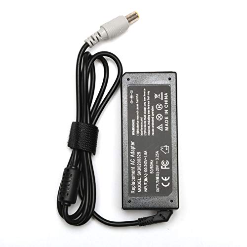 LJO-EEIH 65W Laptop AC Adapter Charger Replacement for Lenovo Thinkpad E545 T530 X60 T61 X140e X230;Edge 15 E430 X130e X131e X200 X201 X220 X230t X300 E520 E530 E535; SL500 SL510 T430u T520 X120e