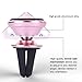 DANET Magnetic Phone Car Mount Holder on Air Vent with Rotating Head, Aluminum (Rose Gold)