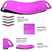 MADWORKOUT Fit Balance Aerobic and Cardio Exercise Yoga Fitness Board With Twist | PREMIUM QUALITY | 400 LBs SUPPORT Abs Legs back Shoulders Ankle Body Waist Core simply Workout | Weight loss (purple)
