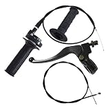 Gator parts Brake Clutch Lever Bike Brake Cable Throttle Grip w/Cable For Baja Mini Bike 196cc 5.5hp 6.5hp