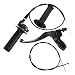 Gator parts Brake Clutch Lever Bike Brake Cable Throttle Grip w/Cable For Baja Mini Bike 196cc 5.5hp 6.5hp