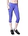 Baleaf Women's Yoga Workout Capris Leggings Side Pocket for 5.5