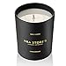 Scented Candles Soy Candle, Anxiety Reducer, Stress Relief Basil Flowers, Aromatherapy Organic Massage Candles, Clean Long Burning, Hand Poured Natural Soy Wax, Strong Fragrance For Home Decoration