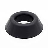 Odoria Black Round Dimple Blocks for Basketball Football Volleyball Softball Bowling BallPedestal Display Stand Holder
