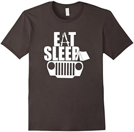 Eat Sleep Jeep Shirt Jeep Family Jeep Lovers Tshirt - Male Medium - Asphalt
