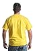 AVERAGE JOES Unisex T-shirt / Funny Dodgeball Team Jersey Joe's T-shirts,Yellow,Large