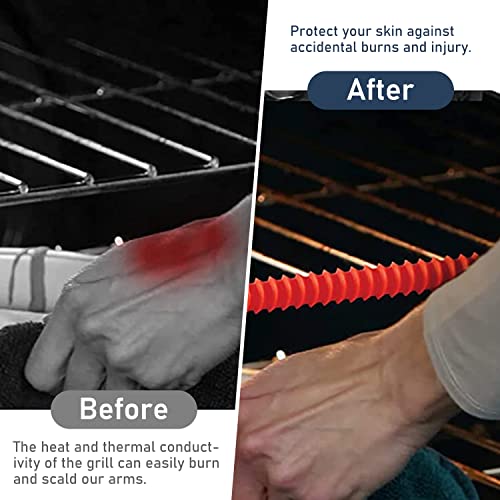 Oven Liners for Bottom of Oven, 2 Pack Large Oven Liners Mat + 4 Pack