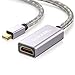 DUKABEL Mini DisplayPort to HDMI Adapter Converter, Aluminum Casing Thunderbolt to HDMI Adapter, Dongle-Style Mini dp to HDMI Cable Converter, Compatible for MacBook, Microsoft Surface, and More