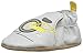 Robeez Boys' Puppy Love Crib Shoe, Bike Ride Grey, 12-18 Months M US Infant