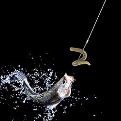 Dr.Fish 100 Pack Aberdeen Hooks Offset Hooks Live