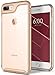 Caseology Skyfall for Apple iPhone 8 Plus Case (2017) / for iPhone 7 Plus Case (2016) - Clear Back & Slim Fit - Gold (D)