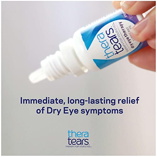 TheraTears Dry Eye Therapy Lubricating Eye Drops For Dry Eyes, 1 Fl Oz