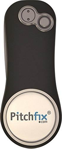 Pitchfix Divot Tool Golf (Gunmetal/Blue) + BUILT IN PENCIL SHARPNER - Thumbnail 3