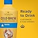 Gevalia Cold Brew Vanilla Concentrate Iced Coffee (32 fl oz Bottle)