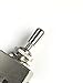 Metric M3.5 Switch Tip knob Cap for Toggle Pickup Selector,Metal/Chrome