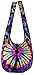 Tie Dye Sling Crossbody Shooulder Bag Purse Hippie Boho Hobo Cotton Purse Bohemian HT237