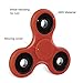 Wukelili Tri Fidget Hand Spinner, Ultra Fast Bearings, Finger Toy, Great Gift for ADD, ADHD, Anxiety, and Autism Adult Children(Red)