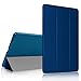 iXCC iPad Air 2 Case Trifold Stand Smart Case Cover with Hard PC Back and Built-in Magnet for Auto Wake/Sleep Function - Navy Blue