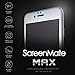 iloome iPhone 6/6s ScreenMate MAX Tempered Glass Screen Protector (Silver)