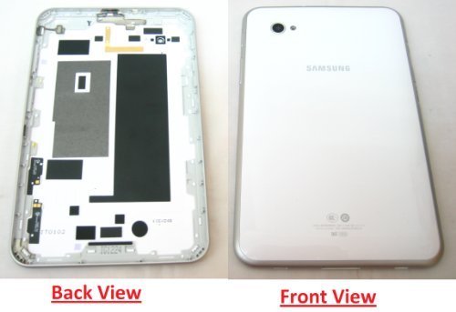Samsung Galaxy Tab 7.0 Plus GT-P6200 ~ White Cover Housing ~ Mobile Phone Repair Part Replacement by Samsung