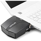 Opolar LC05 Laptop Vacuum Fan Cooler (Rapid Cooling, USB Powered, Auto-Temp Detection, 13 Wind Speed, Compatible with Cooling Pad or Laptop Stand)