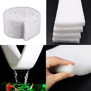 POPETPOP Spugna Filtrante Biologica del Cotone per Acquario POPETPOP POPETPOP Spugna Filtrante Biologica del Cotone per Acquario