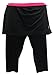 Skirt with legging attached (SKORT Run Small ) Black and bright colors
