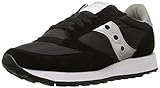 Saucony Originals Women's Jazz Original Classic Retro Sneaker, Black/Grey, 5.5 M US