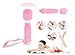 Powerful Mini Vibrator,Personal Wireless Handheld Massager, Pink