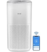 LEVOIT Air Purifiers for Home Large Room, Covers up to 1588 Sq. Ft, Smart WiFi and PM2.5 Monitor,...